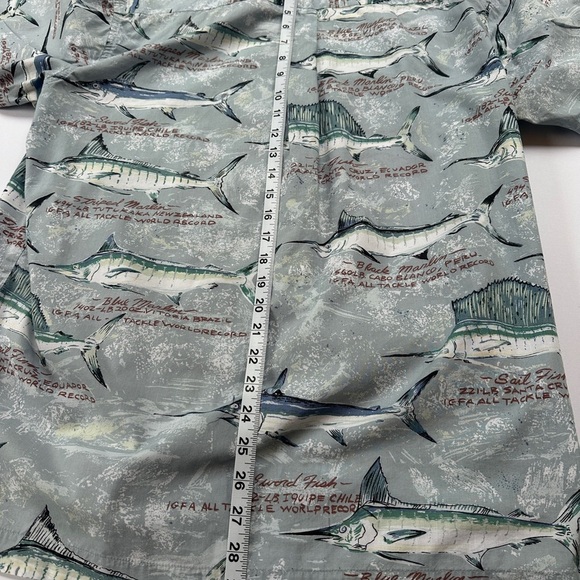 Men’s AFTCO Blue Water Wear Shirt
Size Large​ - Picture 6 of 6